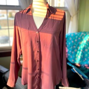 Express Button Up Portifino Top